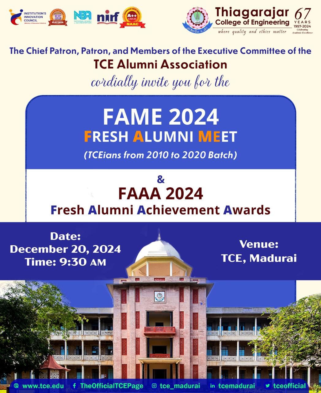 FAME Alumni Meet - 2024