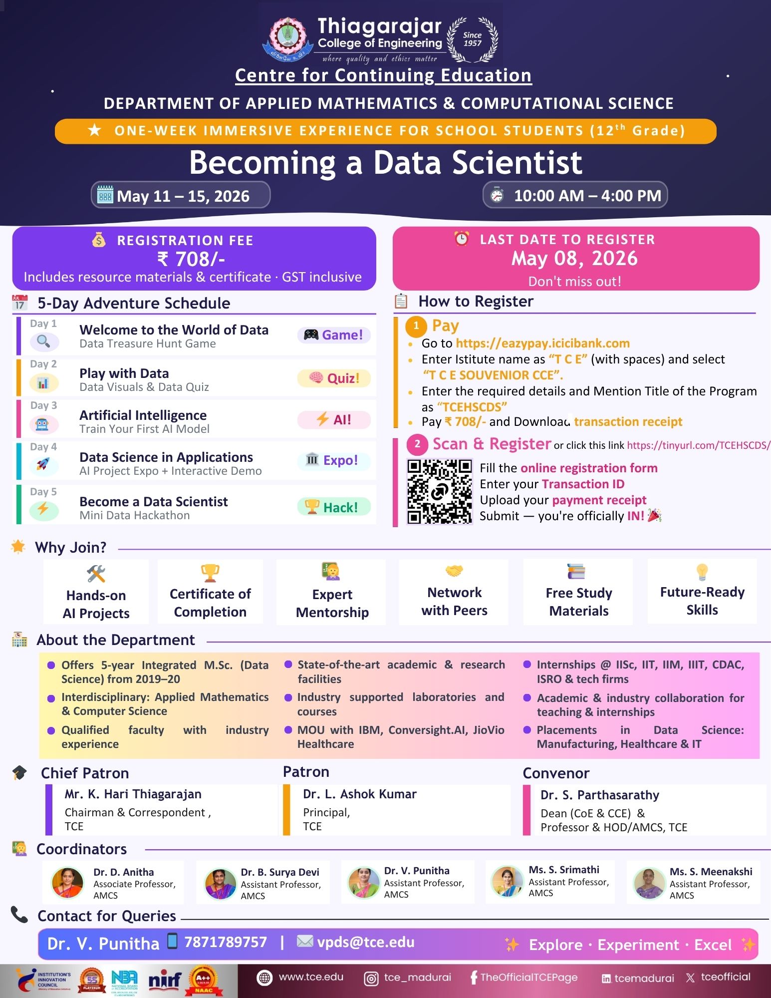Becoming a Data Scientist - One Week Immersive Program!