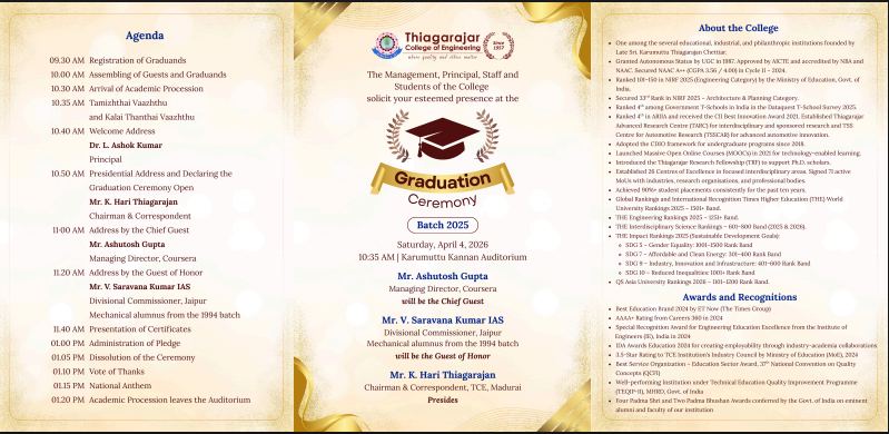 Graduation Ceremony Batch 2025