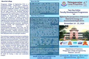 FDP on Exploring the perspectives of Advanced Material for Energy and Environmental Applications