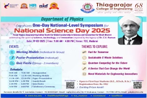 One-Day National-Level Symposium for National Science Day 2025