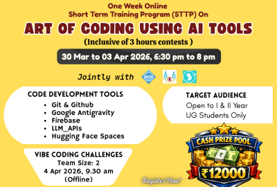 One Week Online STTP on “Art of Coding Using AI Tools