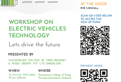 Workshop on Electric Vehicles Technology