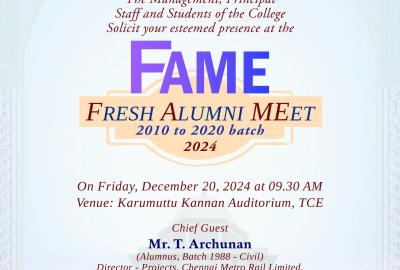 FAME Alumni Meet - 2024