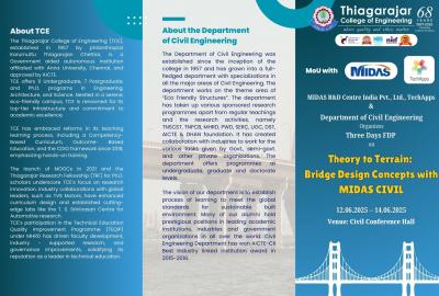 Theory to Terrain:Bridge Design Concepts with MIDAS CIVIL